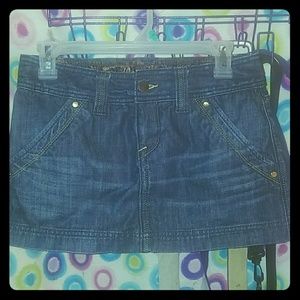 Denim / Jean  mini skirt